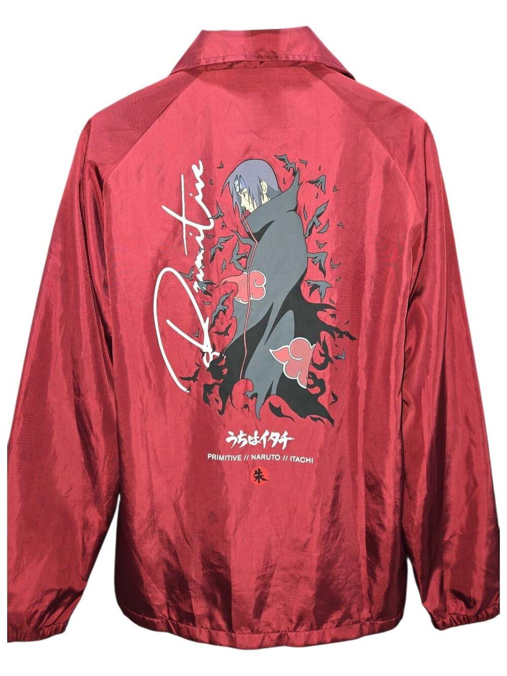Primitive x Naruto Shippuden Itachi Coach Jacket